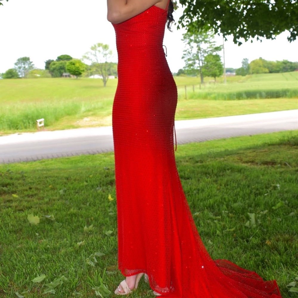 Sherri Hill Red Long Dress No.54152